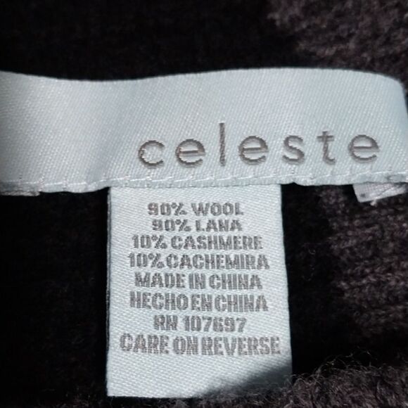 Celeste Infinity Cashmere Scarf and Beanie...NEW but the tags are missing. - Picture 5 of 5